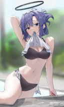 블루아카) 아침을 여는 유우카