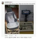 레식용 게이밍 기어를 갖추고 만족한 사람.JPG