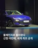 풀체인지로 돌아온 신형 아반떼