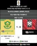 월드컵 경우의 수 내려가는게 진짜 한심하다 소리 나오는 이유가