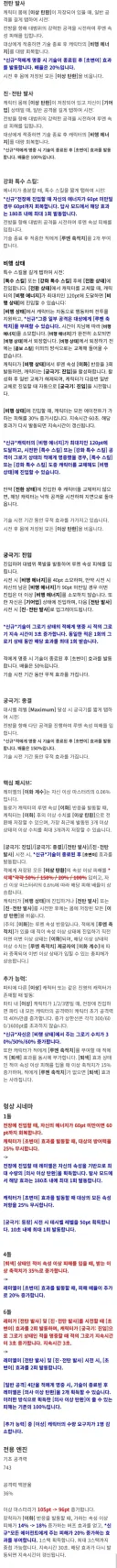 젠레스/유출) 레미엘 변경점