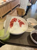 다먹었으면 나가라
