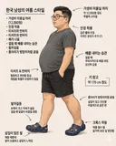 한국남자의 여름 스타일