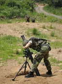 81mm 박격포 사격 훈련