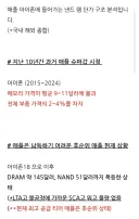 애플 아이폰 10년간 낸&램드 도입 비용 분석 (*애플 급함 아주...)