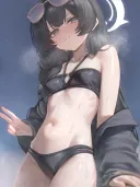 블루아카)키사키 쫀득쫀득.....(후방)