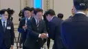 이재명 대통령의 좌측 최태원, 우측 이재용