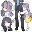 블루아카) 사회적으로 시기질투를 살 수도 있는 완벽한 여친 신장