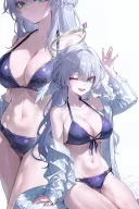 스타레일)로빈 수영복 기념 로빈 수영복