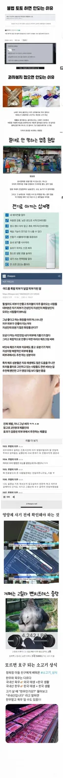 의외로 대부분 모르는 사실 모음