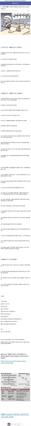 애플의 메모리 수급난으로 재조명되는 과거행실