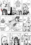 블루아카) 안티가 된 시녀를 응징하는 아리스 .manwha