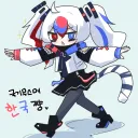 국기무스메) 나도.. 나도 한국쨩 그릴거야!!!!!