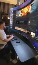 부자집 겜 모니터.gif