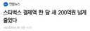 스타벅스 결제액 한 달 새 '200억원' 넘게 줄었다