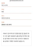 역대 월드컵 최단시간 골 기네스 기록