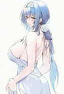소전) 웨딩 드레스 입은 헬렌.ai