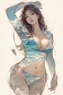 Ai) 바닷가가서 이쁜 눈나들 보고싶다