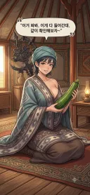 ai)후방) 먹는걸로 장난치기