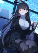 블루아카) 이쁘고 가슴도 큰 리오
