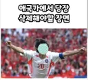 애국가에서 홍명보는 삭제 해야겠네요.