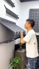 중국식 짭기와 지붕