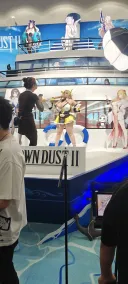 오늘자 미국 브라운더스트 행사장 코스플레이