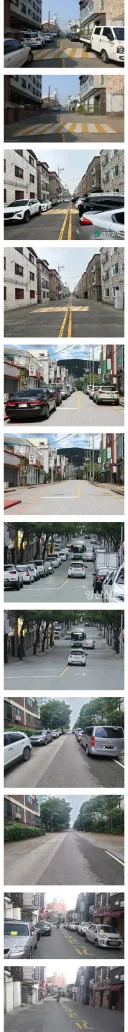 AI로 만든 불법주차 없는 한국 거리