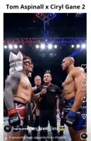 UFC 아스피날 시릴간 2차전 예상