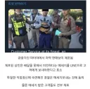 범인의 직업 정신에 감동한 경찰