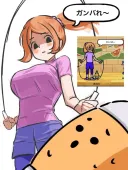리듬천국) 어제 짤 보고 쓱삭 그려옴