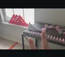 도무지 쉴틈을 주지 않는 도미노.mp4