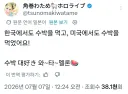 버튜버) 미국 수박먹은 와타메