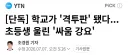 이젠 초등학생도 살벌하게 학폭하네