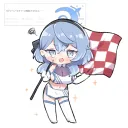 블루아카) 레이싱걸 아코