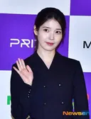 오늘 아이유 핸드프린팅 행사장 사진