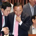 박덕흠 '.떠나라' vs 조경태 '.張 맞제소'.폭풍전야의 국.힘
