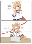 블루아카) 마리가 투자 원칙에 대해서 강의해주는.manwha