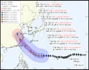 9호태풍 바비 태풍예상경로