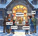오늘 주식시장을 그린 그림