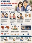 50세 이후 우리 몸 변화