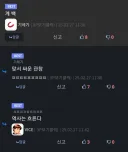 유게가 사이버 노인정이라는 증거자료