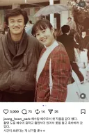 박중훈과 김혜수 중학교 졸업식 때