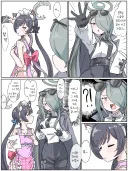블루아카) 미나 앞에서도 위풍당당한 키사키.manhwa