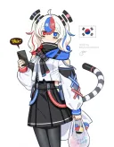 국기무스메] 그냥 디자인 자체가 개쩌는 국기무스메.jpg