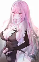 버튜버)약후)검은 드레스 칼리