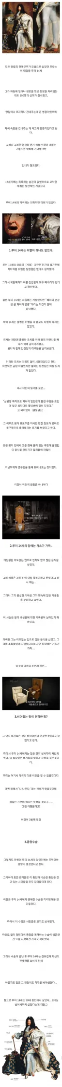 약혐) 오싹오싹 루이 14세의 비밀들