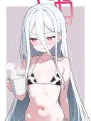 블루아카,ai) 음료 세잔