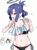 블루아카) 이쁘고 귀엽고 생각보다 각오가 있는 유우카 수영복
