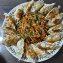 토요일 점심 비빔만두